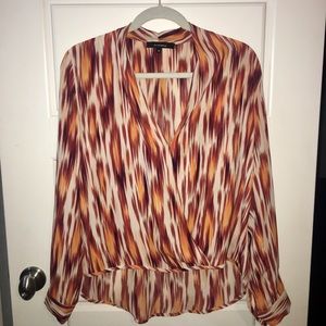 Olivaceous Medium Printed Top